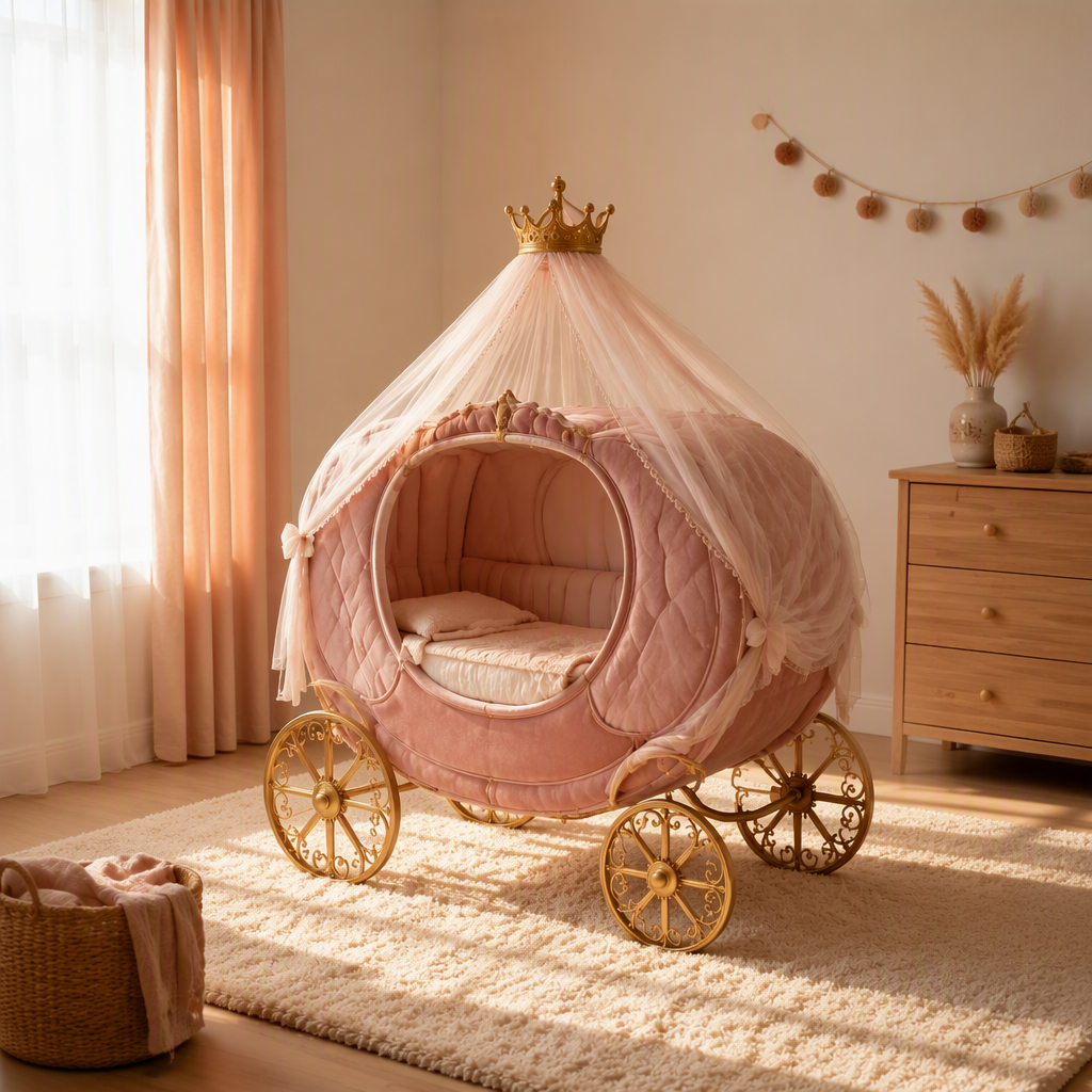 Sleep Sweet Fairytale Carriage Crib